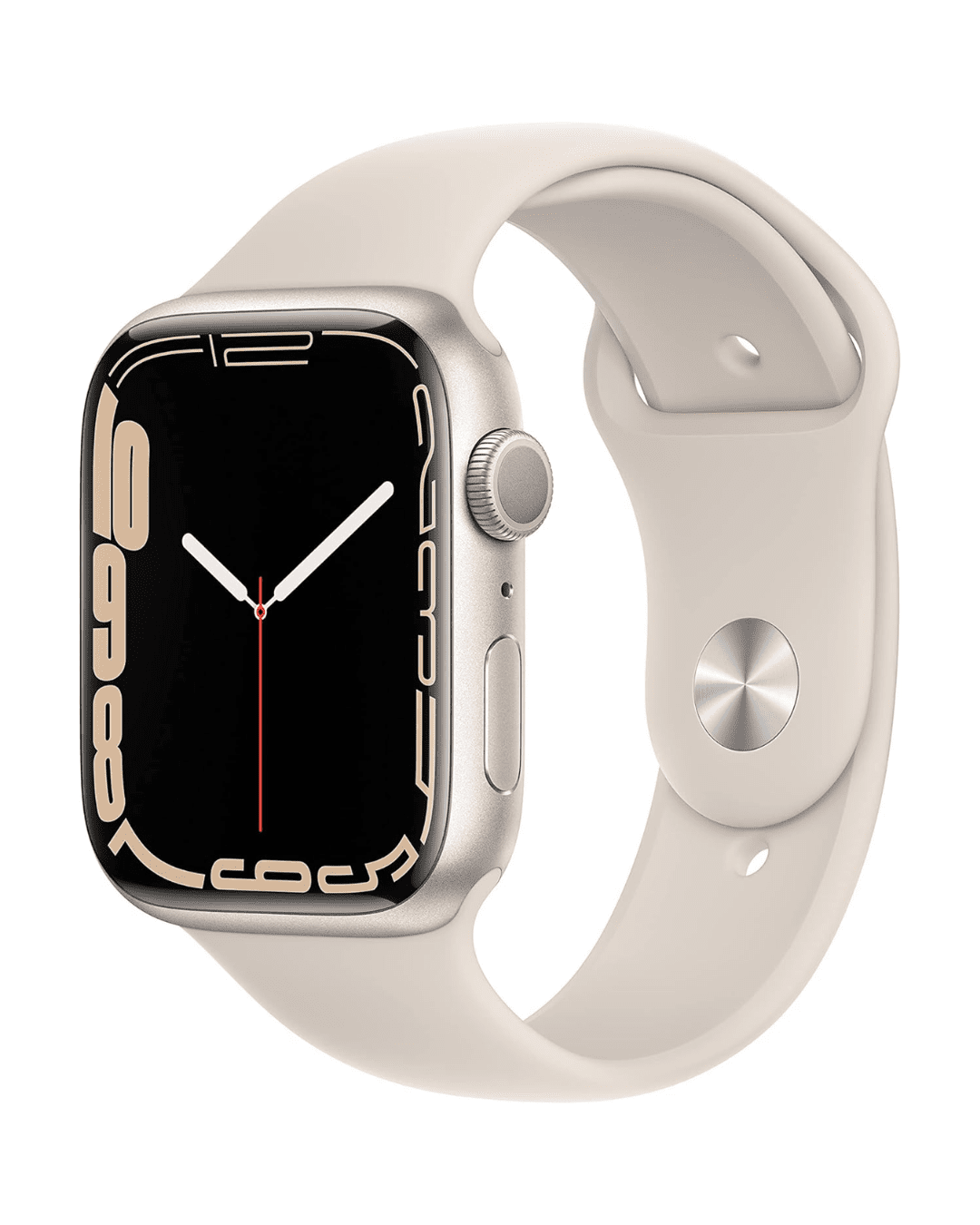 Apple Watch Series 7 Very Good, 41 mm, GPS and Cellular, Starlight